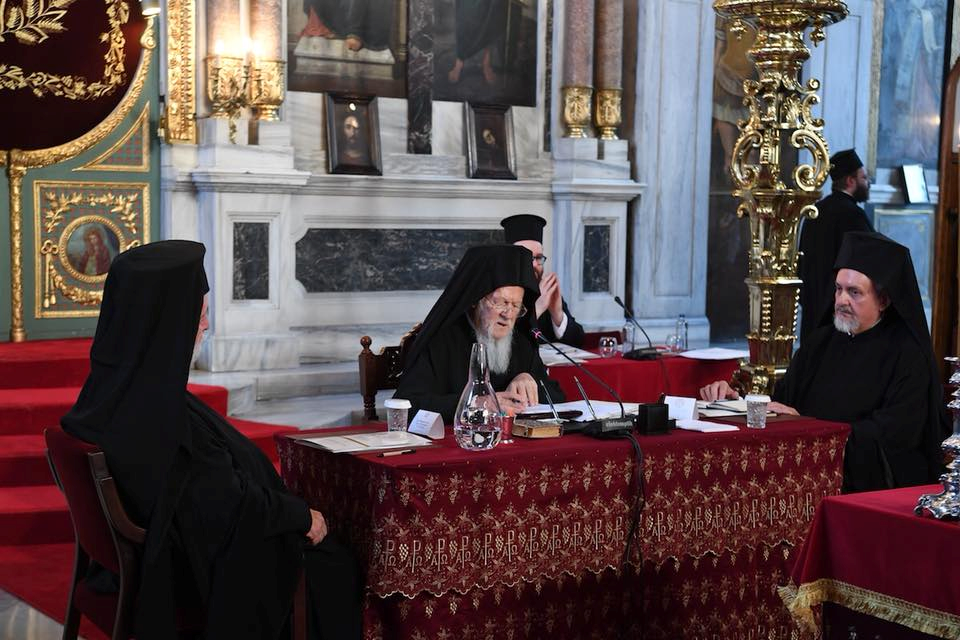 His_All_Holiness_Bartholomew_(center)_by_Nicholas_Manginas,_Ecumenical_Patriarchate