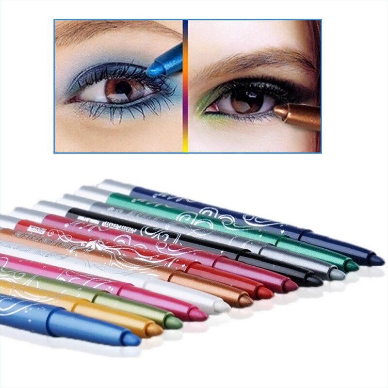 Pro-Fashion-12-Colors-Eyebrow-Glitter-Shadow-EyeLiner-Pencil-Pen-Cosmetic-Makeup-Set-Kit-Tools-M01189